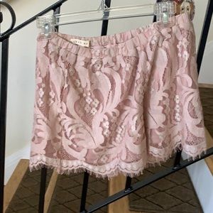 Laced shorts never worn